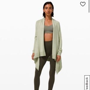 NWT Lululemon Cashlu knit cardigan wrap XS/S